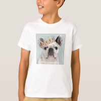 Franse Bulldog met Crown