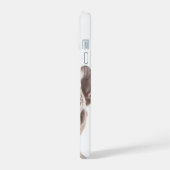 Franse Bulldog met Feestmuts iPhone 15 Case (Linkerkant)