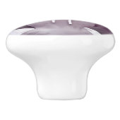 Franse Bulldog met hoofdtelefoon Illustratie Keramische Knop (Zijkant)