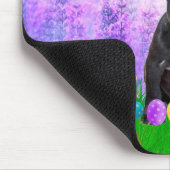 Franse Bulldog met paaseieren Bunny Chicks Muismat (Hoek)