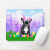 Franse Bulldog met paaseieren Bunny Chicks Muismat (Met muis)