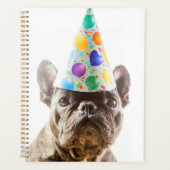 Franse Bulldog met Party Pet Planner (Voorkant)
