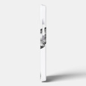 Franse Bulldog met Valentijnsdag harten Case-Mate iPhone Case (Achterkant / Links)