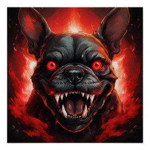 Franse Bulldog Mislukt Perfect Poster