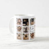 Franse Bulldog Moeder Moeder foto collage Koffiemok (Voorkant links)
