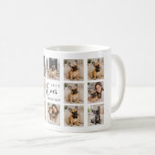 Franse Bulldog Moeder Moeder foto collage Koffiemok (Voorkant rechts)