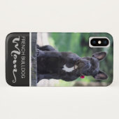 Franse Bulldog Moeder Voeg Foto van je Hond Toe Case-Mate iPhone Case (Achterkant (horizontaal))
