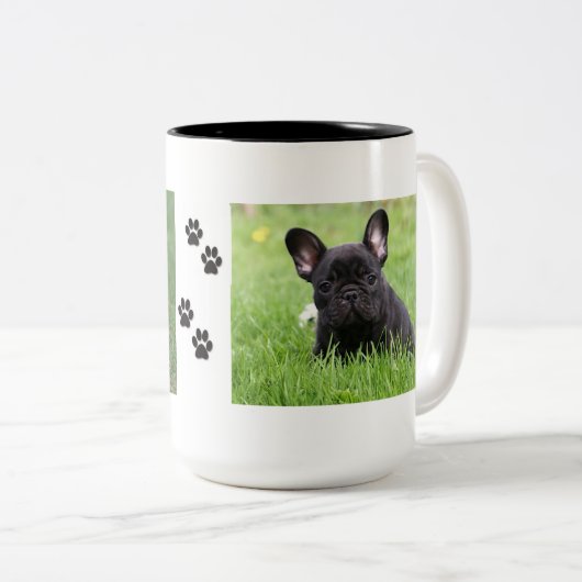 Franse Bulldog mok (Voorkant rechts)