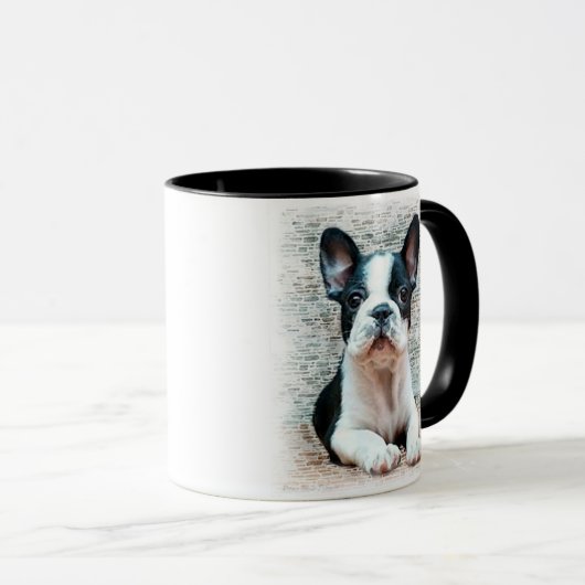 Franse Bulldog mok (Voorkant rechts)