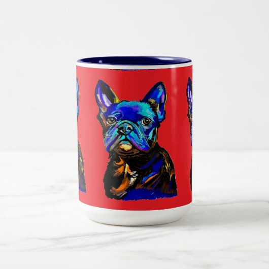 Franse Bulldog Mok (Center)