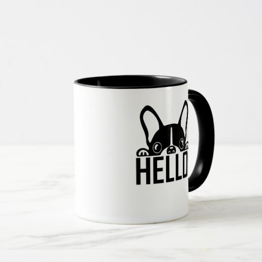 Franse Bulldog Mok (Voorkant rechts)