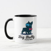 Franse Bulldog-mok van Big Bully Roasters Mok (Links)