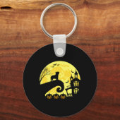 Franse Bulldog Moonshine Frenchie Moeder Frenchie  Sleutelhanger (Voorkant)