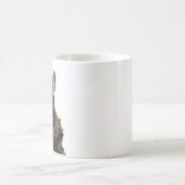 Franse Bulldog motorjas en gouden kettingen Magische Mok (Center)