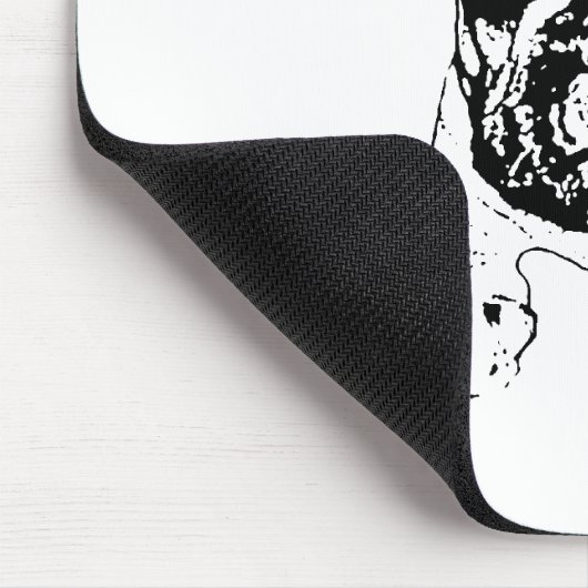 franse bulldog mousepad muismat (Hoek)