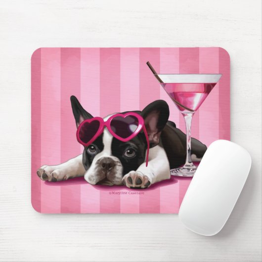 Franse Bulldog Muismat (Met muis)