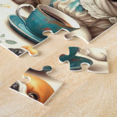  Franse Bulldog naadloos Legpuzzel (Zijkant)