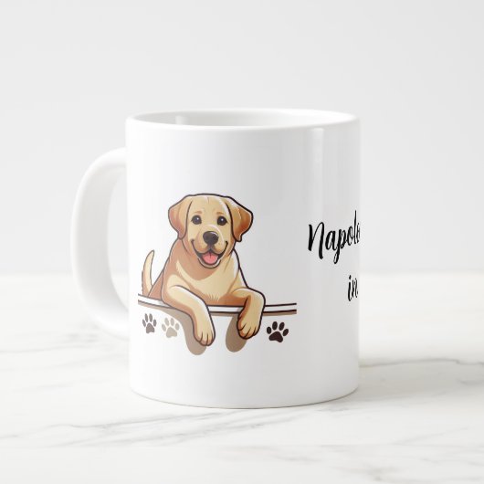 Franse Bulldog Napoleon Complex Grote Koffiekop (Links)