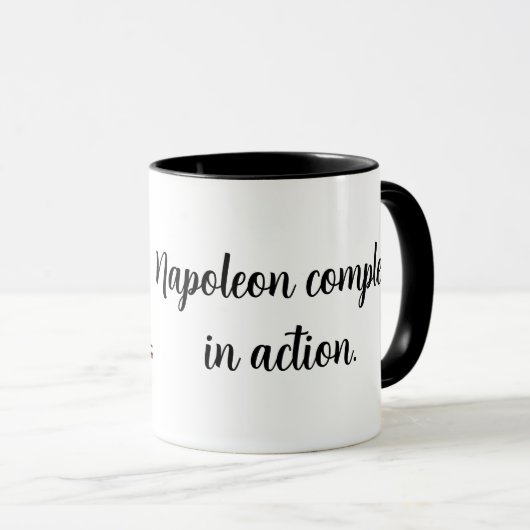 Franse Bulldog Napoleon Complex Mok (Voorkant rechts)