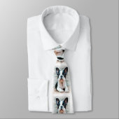 Franse Bulldog necktie Stropdas (Gebonden)