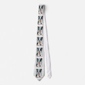 Franse Bulldog necktie Stropdas (Voorkant)