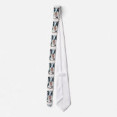 Franse Bulldog necktie Stropdas (Achterkant)