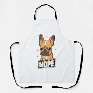 Franse Bulldog Nee Schort