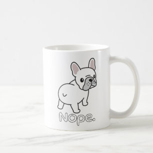 Franse Bulldog, Nope.Grappig Koffiemok