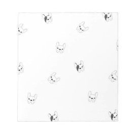 Franse Bulldog Note Pad Notitieblok