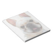 Franse bulldog notitieblok (Schuin)