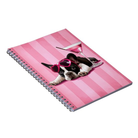 Franse Bulldog Notitieboek (Rechterzijde)