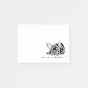 Franse Bulldog Notities Post-it® Notes