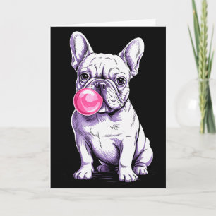 Franse Bulldog Ontwerp Voor Mannen Vrouwen Franse  Kaart