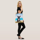 Franse Bulldog op Beach Tote Bag (Op model)