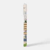 Franse Bulldog op een bankje iPhone 15 Case (Linkerkant)