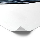 Franse Bulldog op een hartthema kussen Poster (Hoek)