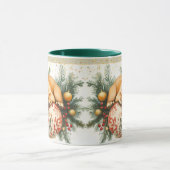 Franse Bulldog op een Ornament Mok (Midden)