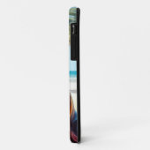 Franse Bulldog op het strand, zomercadeau voor hon Case-Mate iPhone Case (Achterkant/links)