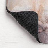 Franse bulldog op sofa muismat (Hoek)