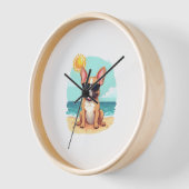 Franse Bulldog op vakantie (Hoek)