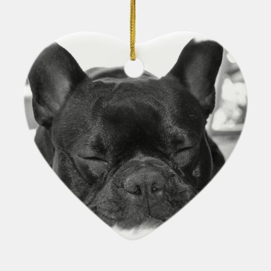 Franse Bulldog ORnament (Achterkant)