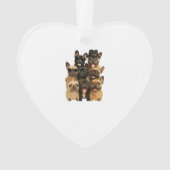 Franse Bulldog Ornament (voorkant)