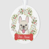 Franse Bulldog  Ornament (voorkant)
