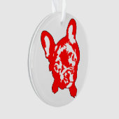 Franse Bulldog Ornament (voorkant)