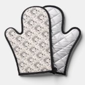 FRANSE BULLDOG OVEN MITT ANTISLIP SILICONEN DETAIL OVENWANT (Voorkant / Achterkant)
