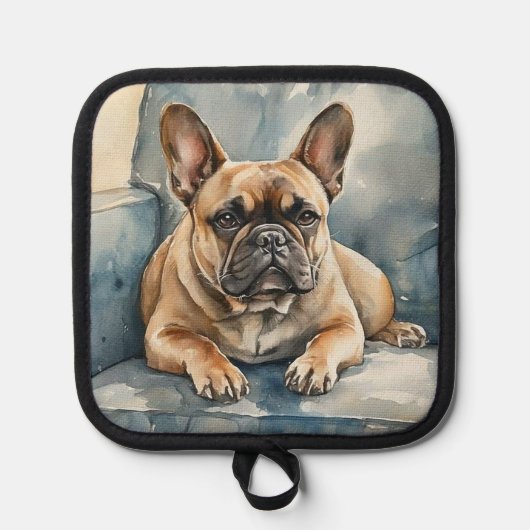 Franse Bulldog Pannenlap (Voorkant)