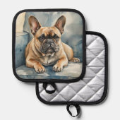 Franse Bulldog Pannenlap (Voorkant / Achterkant)