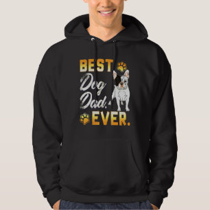 Franse Bulldog Pap Best Dog Pap Ever Hoodie