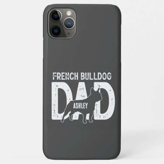 Franse Bulldog Pap Hond Pap Gift Case-Mate iPhone Case (Achterkant)