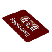 Franse Bulldog Pap Magneet (Rechterzijde)